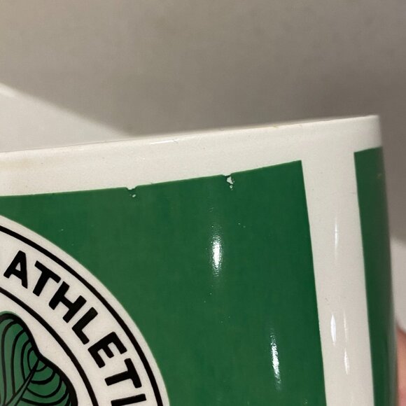 vintage Collectible Celtic FC 1888 "4 Leaf Clover" Team crest Carrigaline mug - Picture 9 of 10